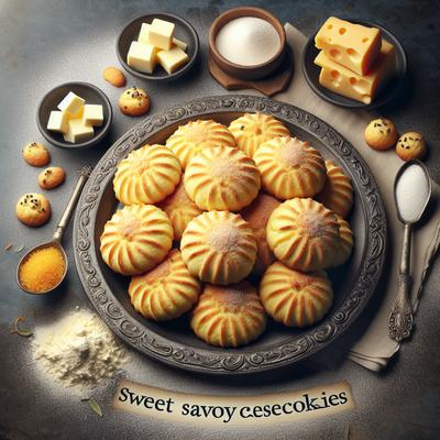 Image of Sweet Savoury Cheese Cookies