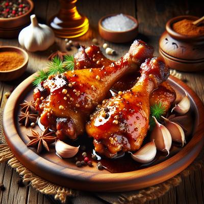 Image of Sweet Smoky Chicken Legs