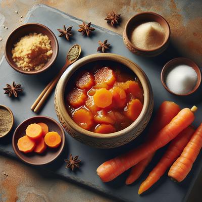 Image of Sweet Sour Carrot Compote with Cumin