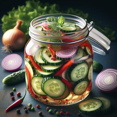 Image of Sweet Sour Cucumber Relish