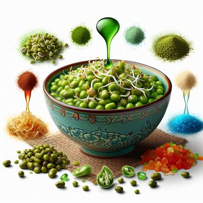 Image of Sweet Sour Sprouted Mung Beans