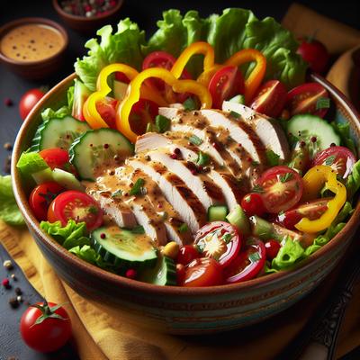 Image of Sweet Sour Turkey Salad