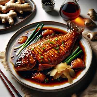 Image of Sweet Soy and Ginger Fish