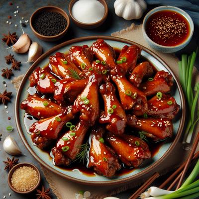 Image of Sweet Soy Glazed Chicken Wings