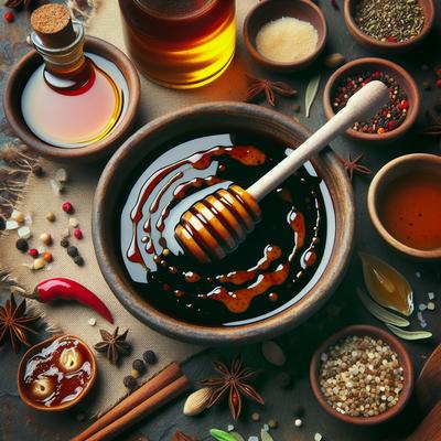 Image of Sweet Spicy Balsamic Dressing Marinade No Oil