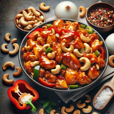 Image of Sweet Spicy Cashew Chicken
