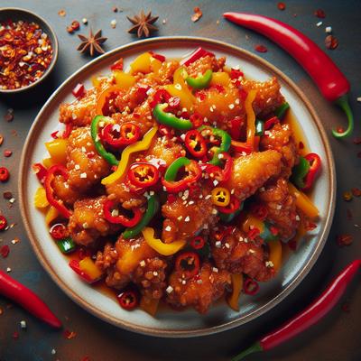 Image of Sweet Spicy Confetti Chicken