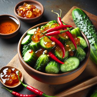 Image of Sweet Spicy Cucumbers
