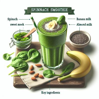 Image of Sweet Spinach Smoothie My Way