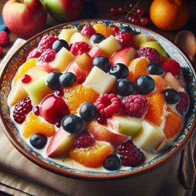Image of Sweet Tart Creamy Fruit Salad