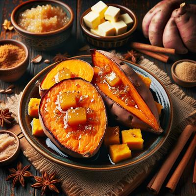Image of Sweet Twice Baked Sweet Potatoes