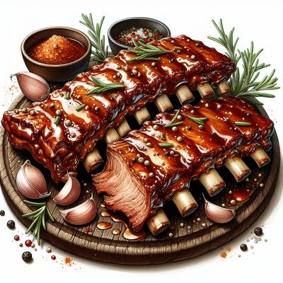 Image of Sweet Vermouth Country Style Ribs