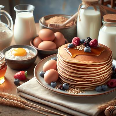 Image of Sweet Whole Wheat Pancakes