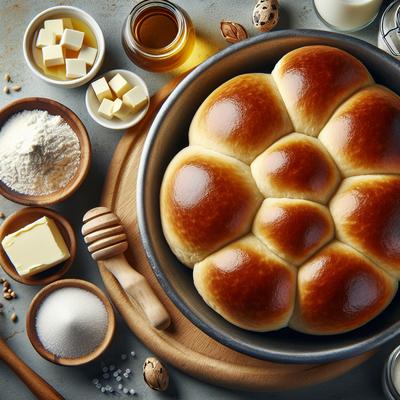 Image of Sweet Yeast Rolls Vegan
