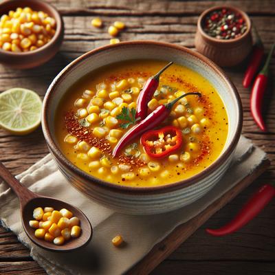 Image of Sweetcorn and Chili Soup