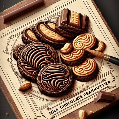 Image of Swirled Milk Chocolate Peanut Butter Morsel Cookies