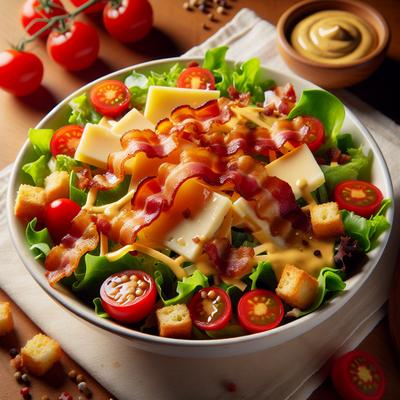 Image of Swiss and Bacon Salad