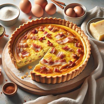 Image of Swiss Bacon Crustless Quiche