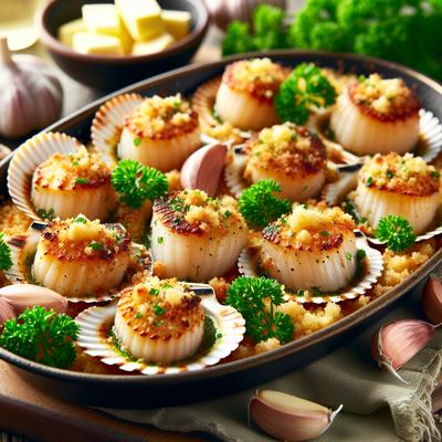 Image of Swiss Baked Scallops