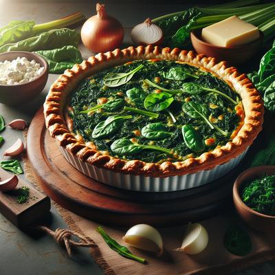 Image of Swiss Chard or Spinach Pie