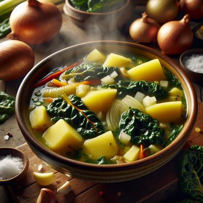 Image of Swiss Chard Potato Soup