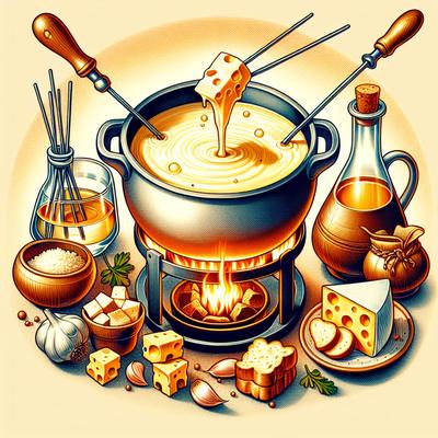Image of Swiss Cheese Fondue