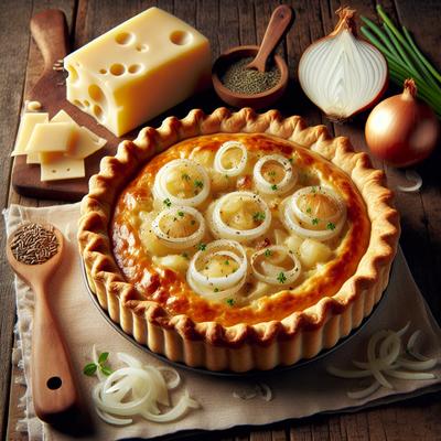 Image of Swiss Cheese Onion Pie