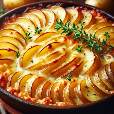 Image of Swiss Cheese Potato Bake