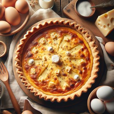 Image of Swiss Cheese Quiche Julia Child