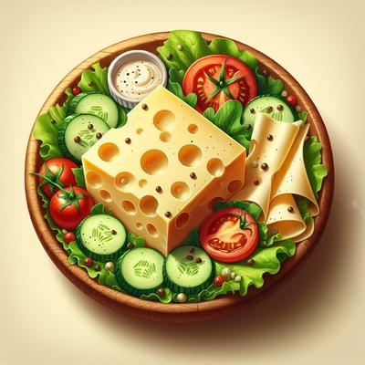 Image of Swiss Cheese Salad