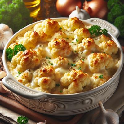 Image of Swiss Cheesy Cauliflower