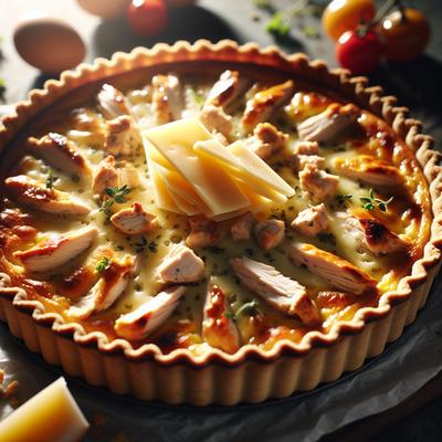 Image of Swiss Chicken Quiche