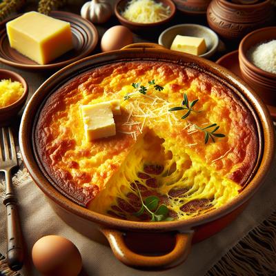 Image of Swiss Cornmeal Casserole