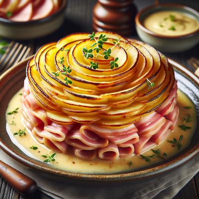 Image of Swiss Ham Potato Scallop