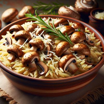 Image of Swiss Mushroom Orzo
