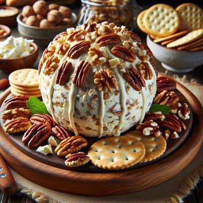 Image of Swiss Nut Cheese Ball