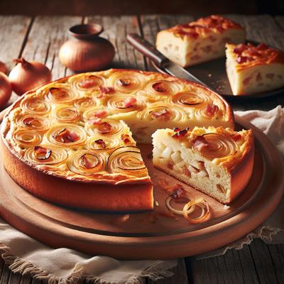 Image of Swiss Onion Cake Zwiebelkuchen