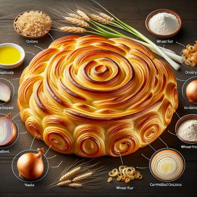 Image of Swiss Onion Spiral Bread