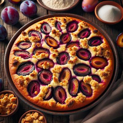 Image of Swiss Plum Kuchen