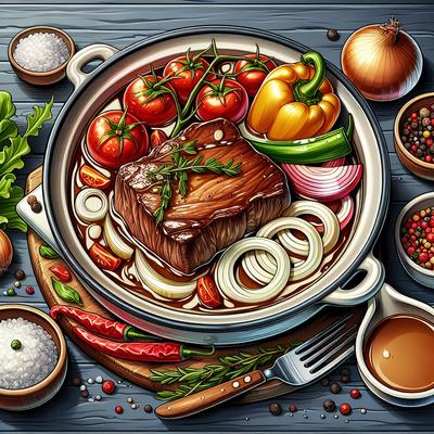Image of Swiss Steak Crockpot Style