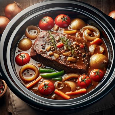 Image of Swiss Steak Supper Crock Pot