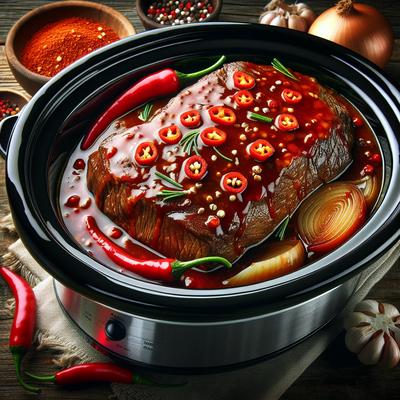 Image of Swiss Steak with a Kick for the Crock Pot