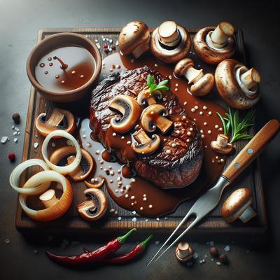 Image of Swiss Steak with Mushrooms Onions Gravy