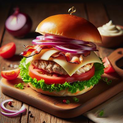 Image of Swiss Turkey Burger