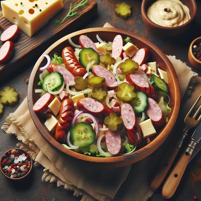 Image of Swiss Wurstsalat Sausage Salad