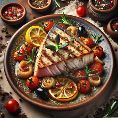 Image of Swordfish Sicilian Style
