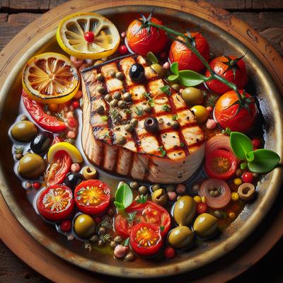 Image of Swordfish Steak a La Henry
