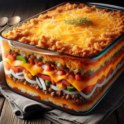 Image of Sylvia's Best 7 Layer Casserole