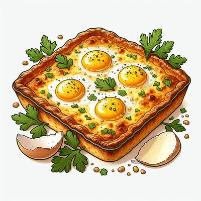 Image of Sylvia's Yummy Egg Bake