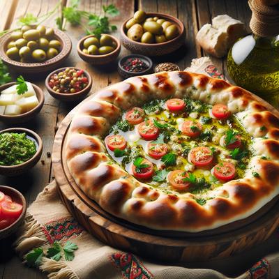 Image of Syrian Manoushi Bread